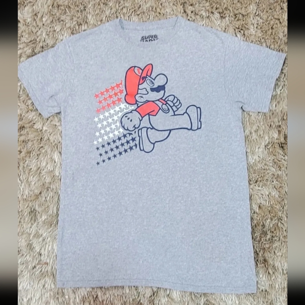 Pre-owned Super Mario Tshirt Size Small In Men.Still in good condition